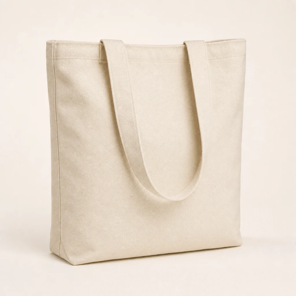 加厚帆布手提袋商品主图，1只，约35×30cm